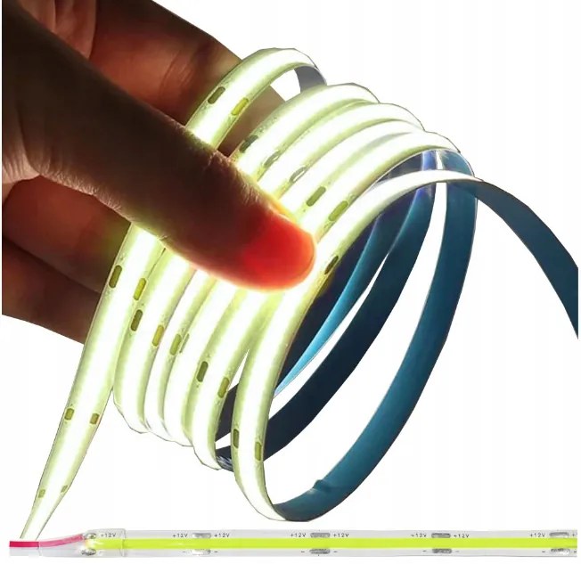 ecoPLANET Homogénny Neon COB LED pásik 12V 50m ZELENÝ