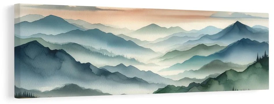 Obraz pokoj nad modrými horami