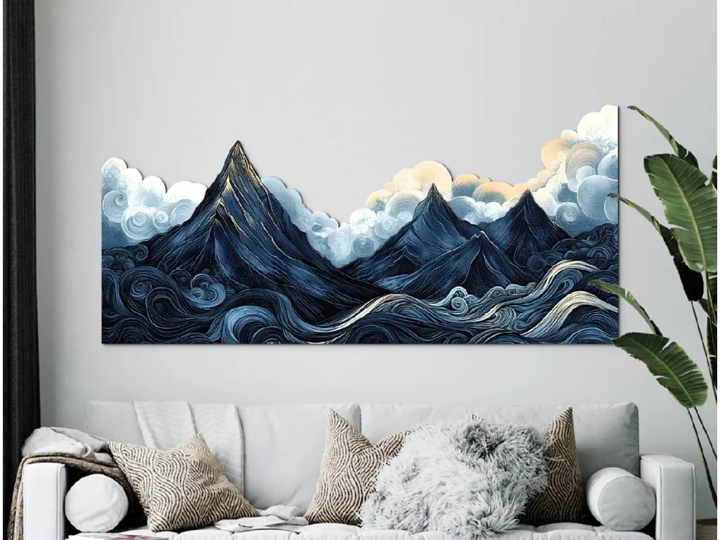 drevko | Dizajnový obraz Ticho búrky 37 x 80 cm