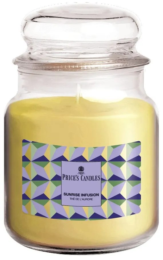 Price´s Price's MIDI vonná svíčka ve skle Sunrise Infusion - hoření 80h