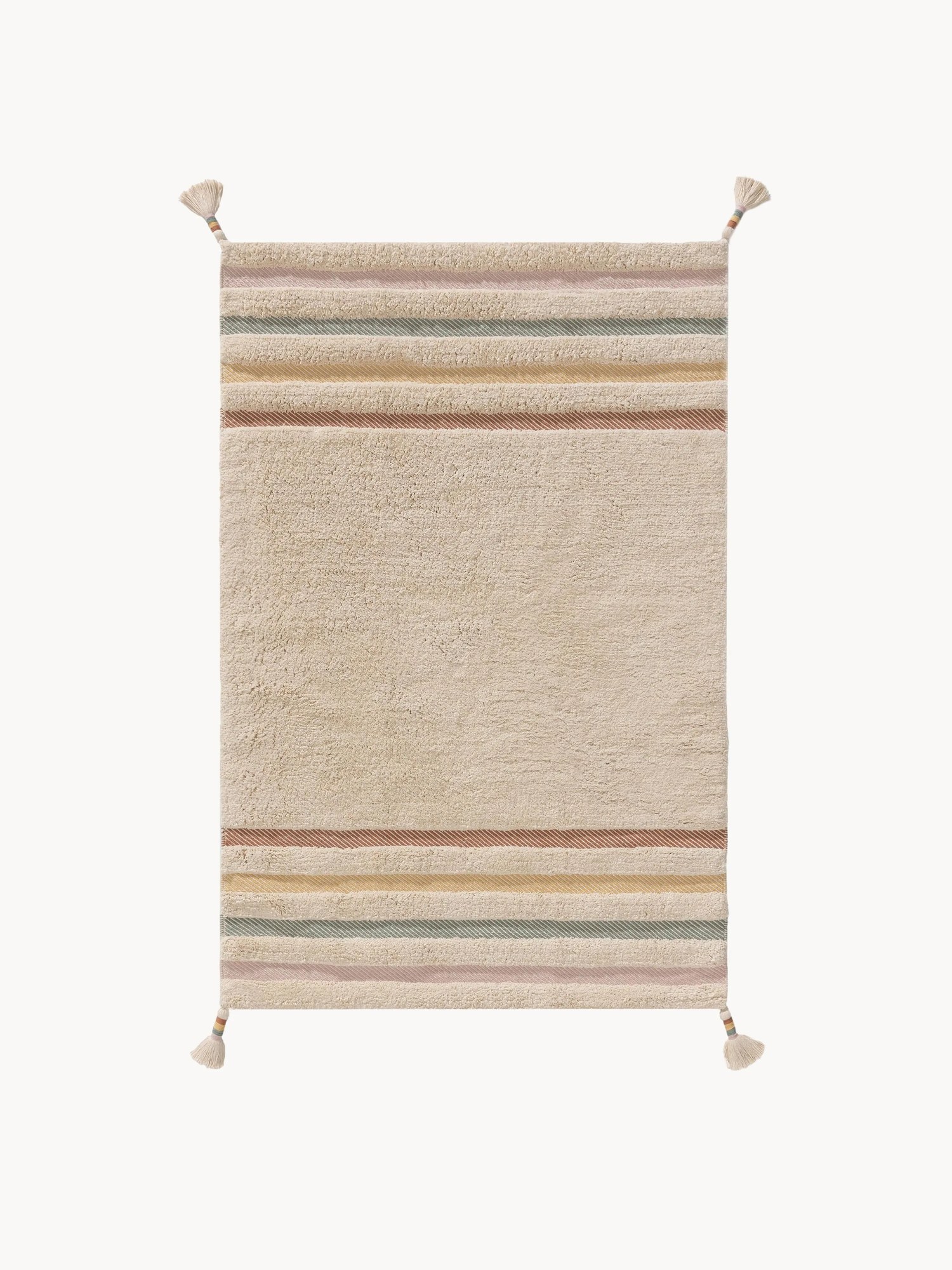 Ručne tuftovaný detský koberec z bavlny Lia