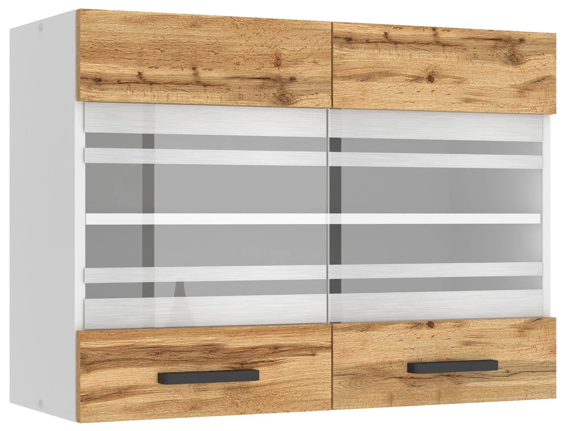 Kuchynská skrinka Belini Premium Full Version horná 80 cm dub wotan