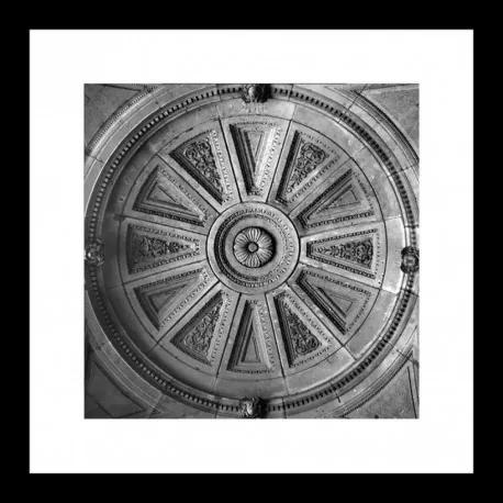 B&amp;W rámovaný obraz 30x30