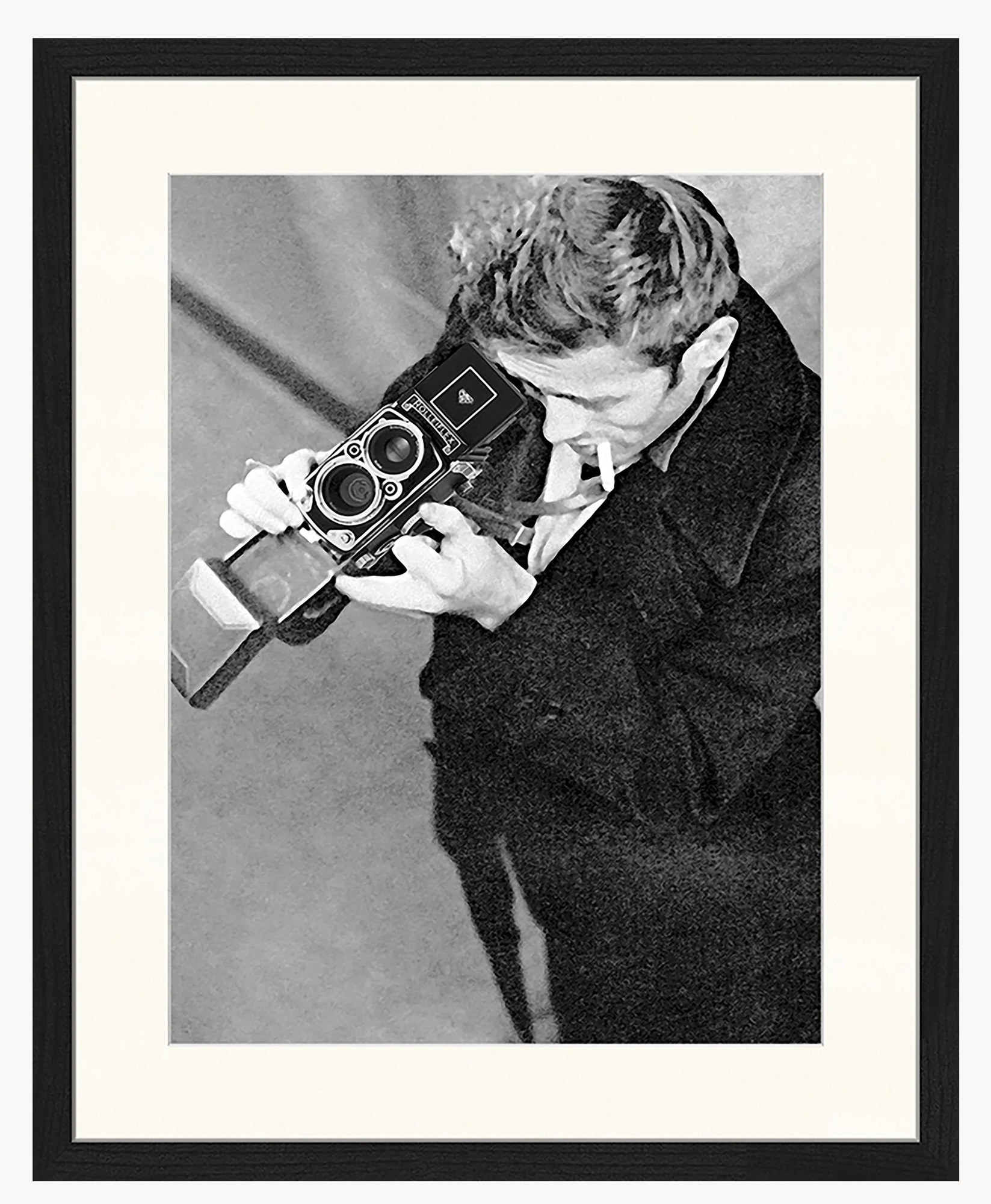 Fotografia's rámom James Dean with Camera