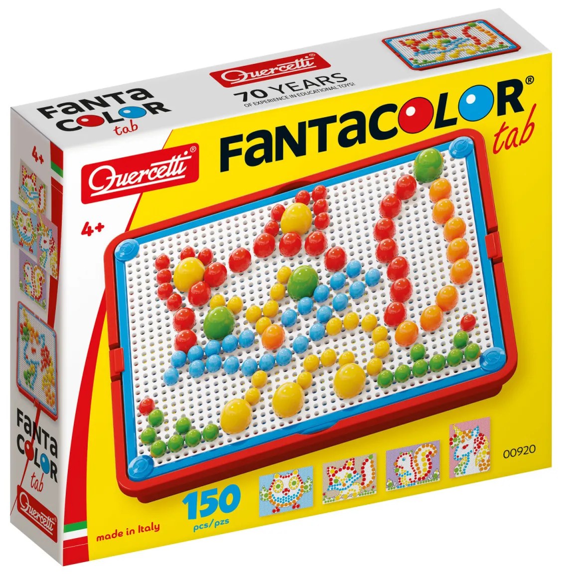 Mozaika Fantacolor Tab - 150 ks, zvieratá 1