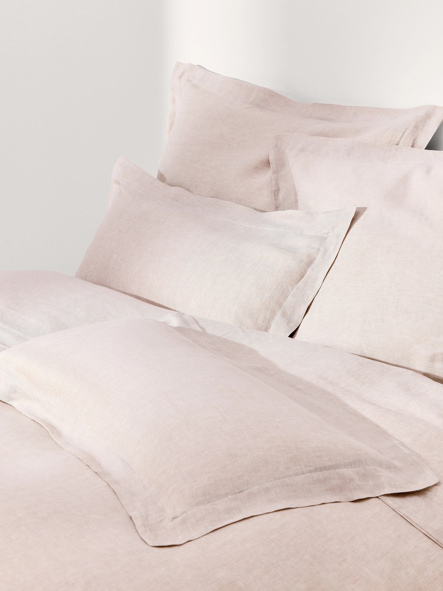 Obliečka na paplón z ľanu's lemom Linna