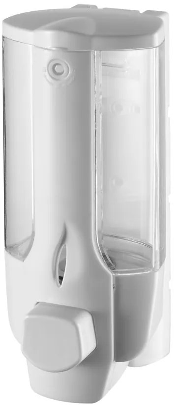 Aqualine Aqualine, Dávkovač tekutého mydla na zavesenie 350ml, biely, 72027