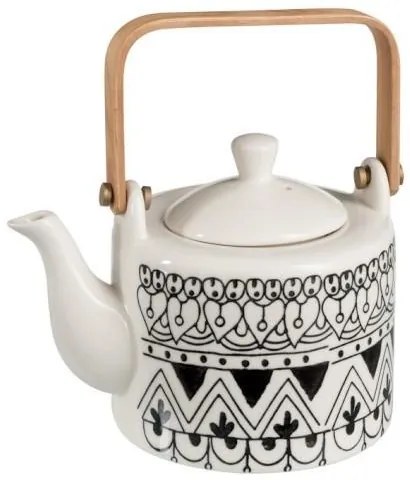 Konvička na čaj Mono Boho - 17 * 12 * 12cm