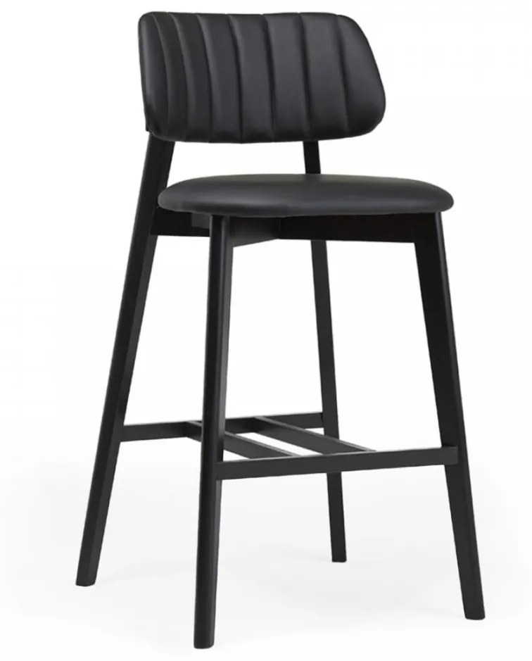 MARY UP 75 BS DREVENÁ BAROVÁ STOLIČKA black