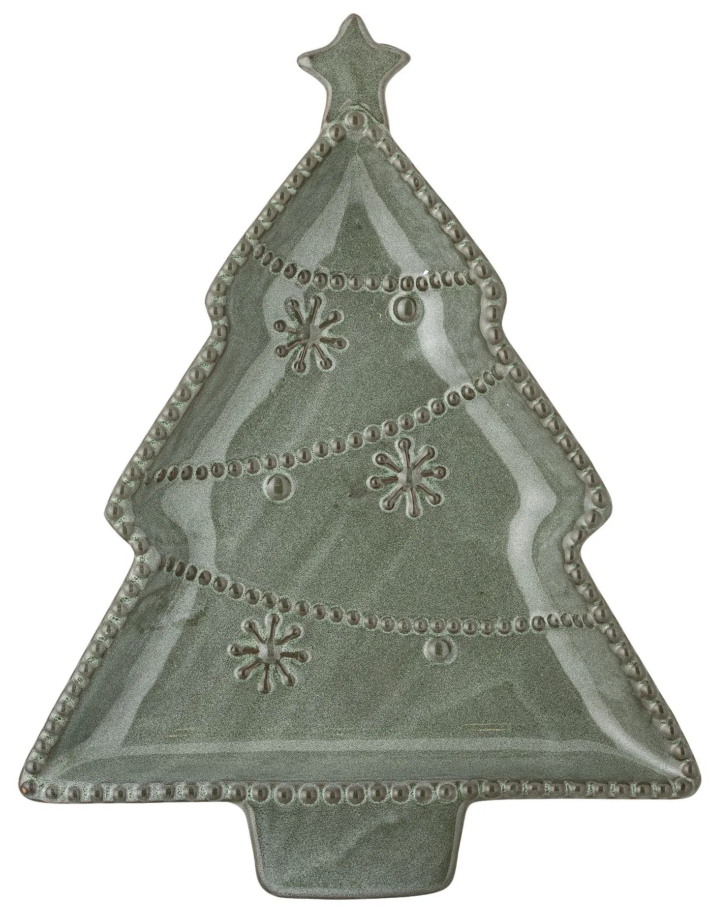 Bloomingville Servírovací tanier Alder Green