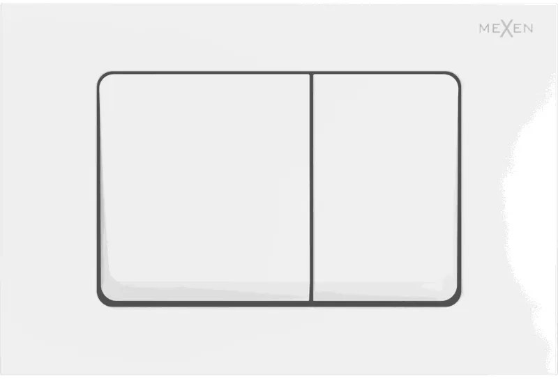 Mexen Fenix XS, splachovacie tlačidlo pre Mexen modul FENIX XS, biela matná, 601020