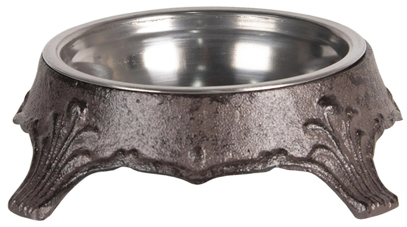 Miska v kovovom stojane na nôžkach - Ø 17*5 cm