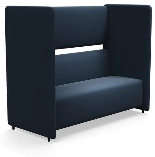 Pohovka CLEAR SOUND, 3-miestna, látka Focus Melange, navy blue