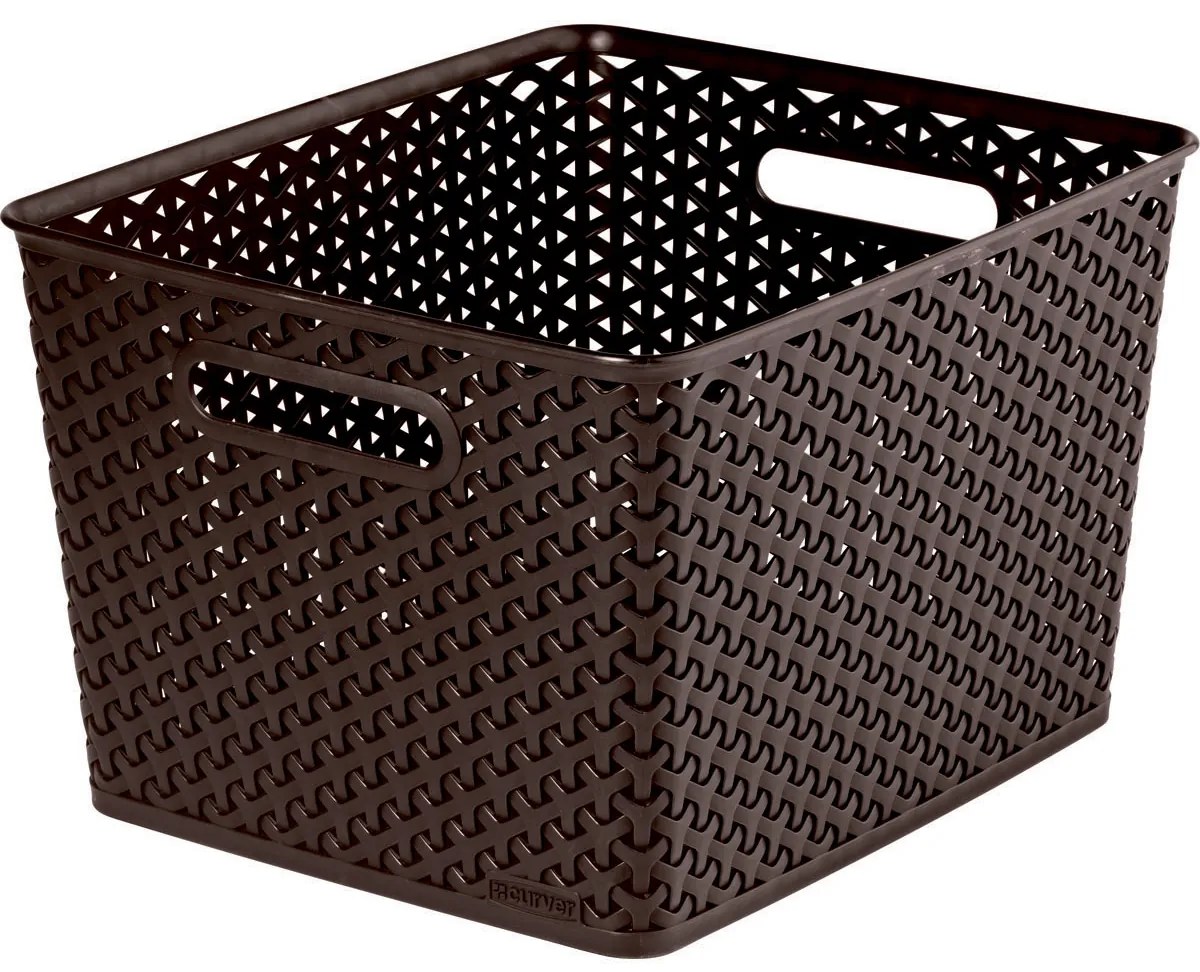 Curver Úložný box MY STYLE L hnedý