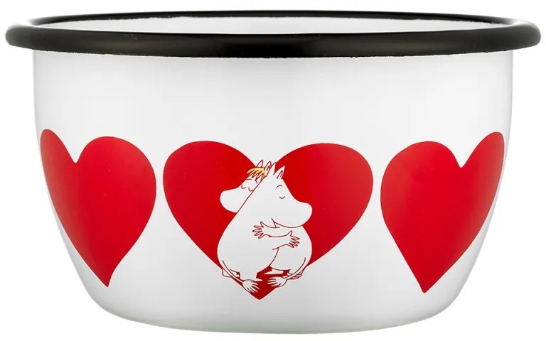 Miska Moomin Heart 0,6l, smalt Miska Moomin Heart 0,6l, smalt