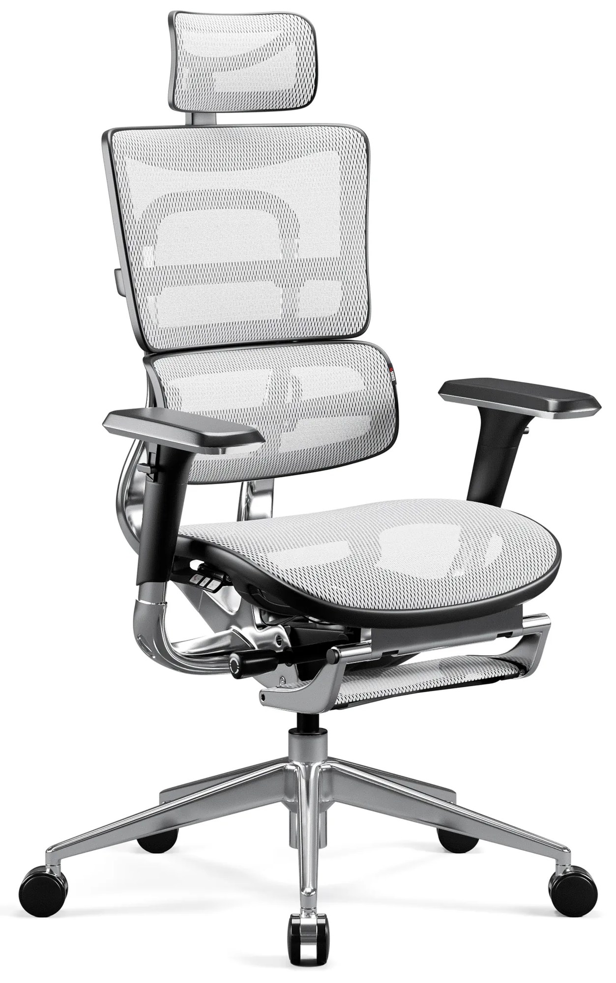 Ergonomické kreslo Diablo V-Master, čierno-biele