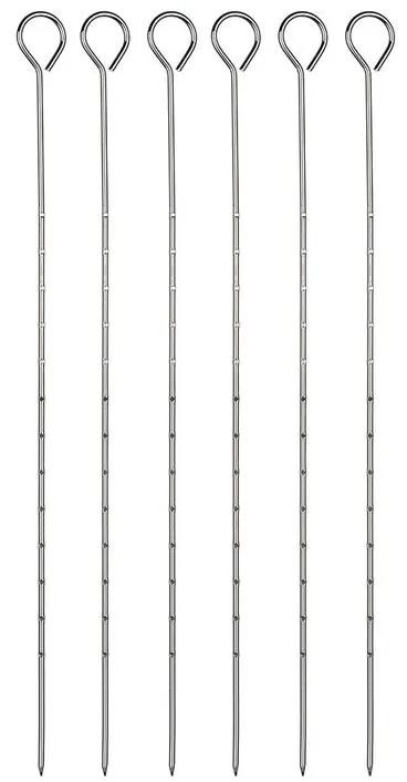 Happy Green Nerezové grilovacie ihly 6 ks