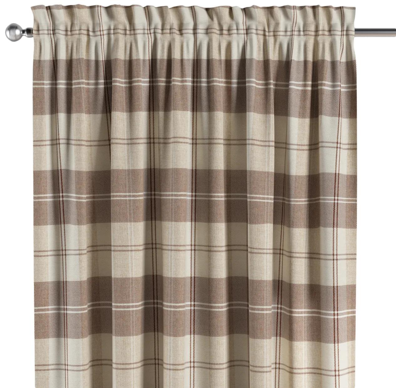 Záves s tunelom a volánom