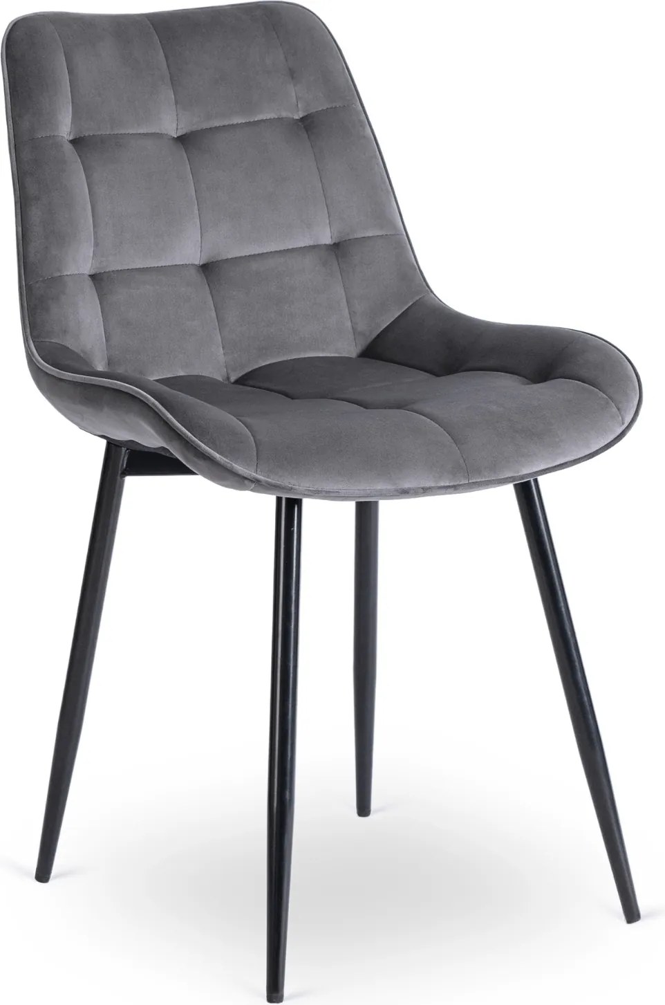 PROXIMA.store - Čalúnená jedálenska stolička CHRIS FARBA: Siva