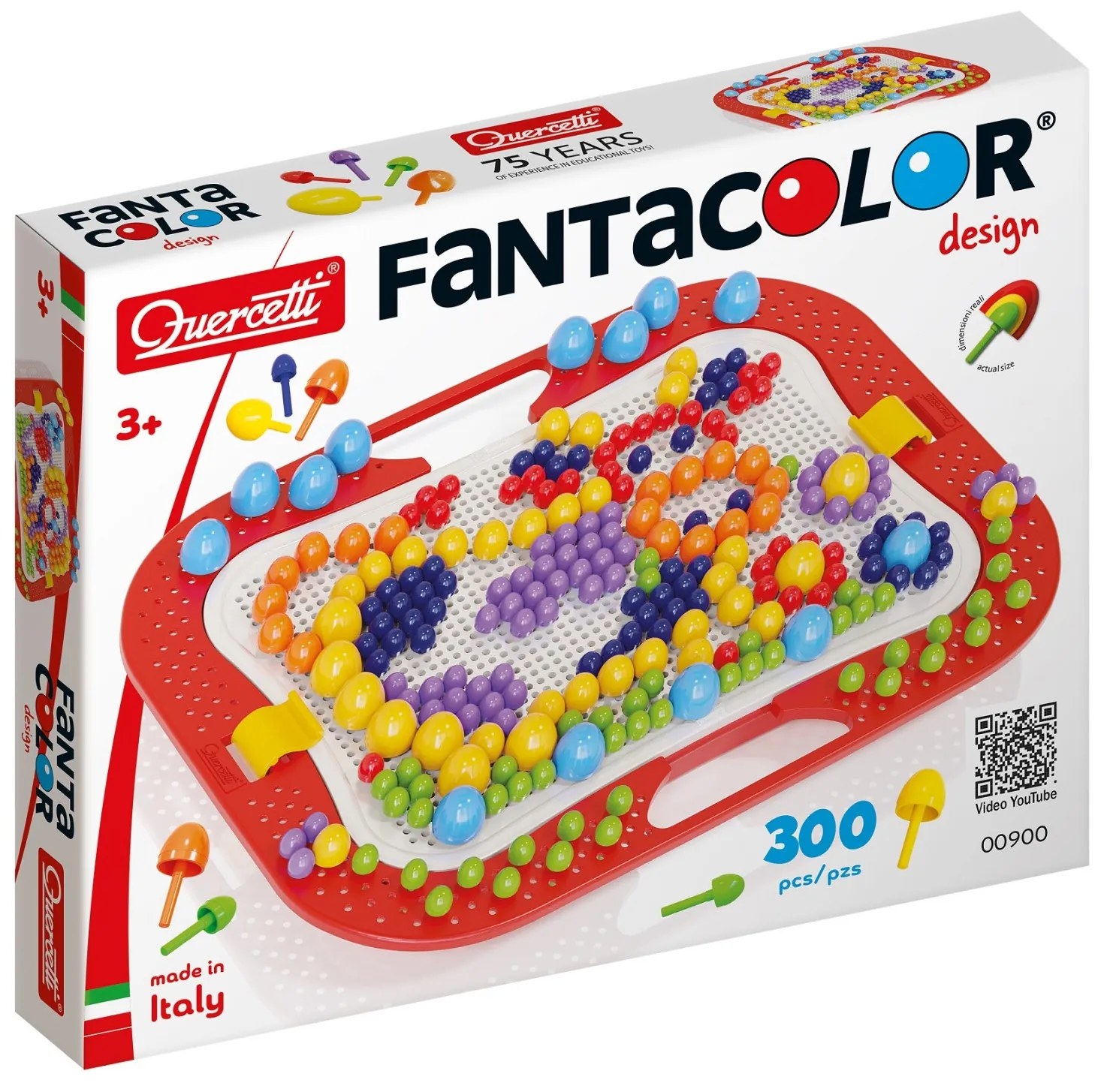 Mozaika Fantacolor Design - 300 ks, mix 3 veľkostí hríbikov