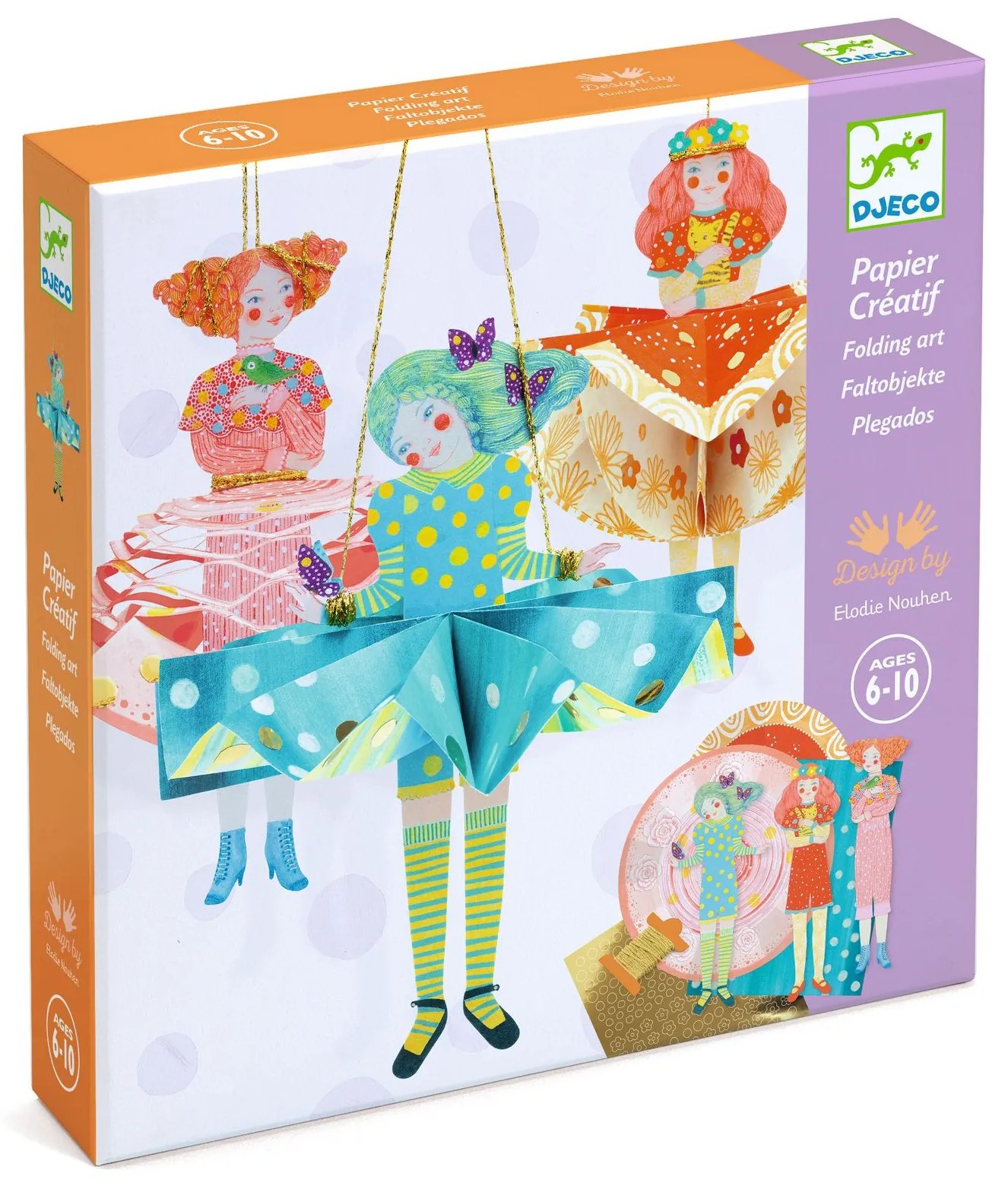 Kreatívna hra - Papierové bábky na zavesenie