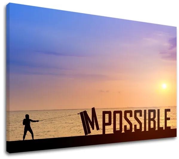 Motivačný obraz na stenu Impossible | rôzne rozmery
