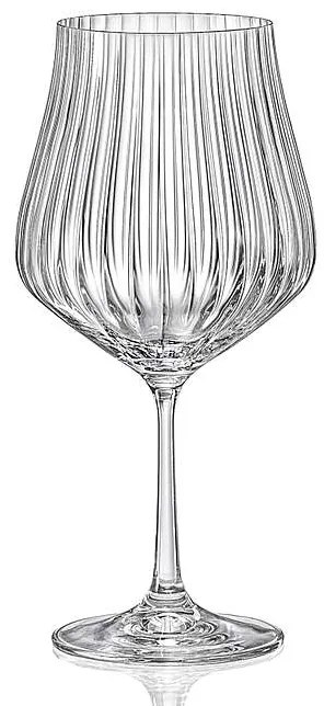 Crystalex Poháre na víno TULIPA OPTIC 600 ml, 6 ks