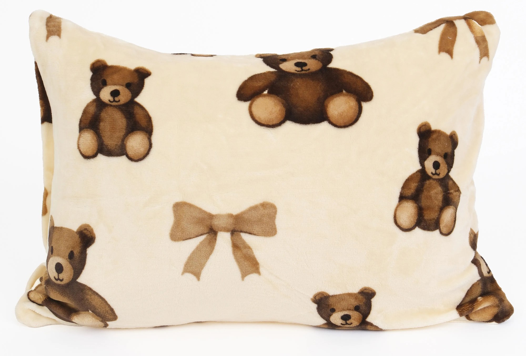 Obliečka na vankúš mikroplyš Exclusive 50 × 70 cm - Plyšové medvedíky