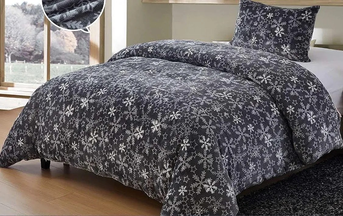 Obliečky Christmas 1 MikroFlanel 70x90 140x200 cm