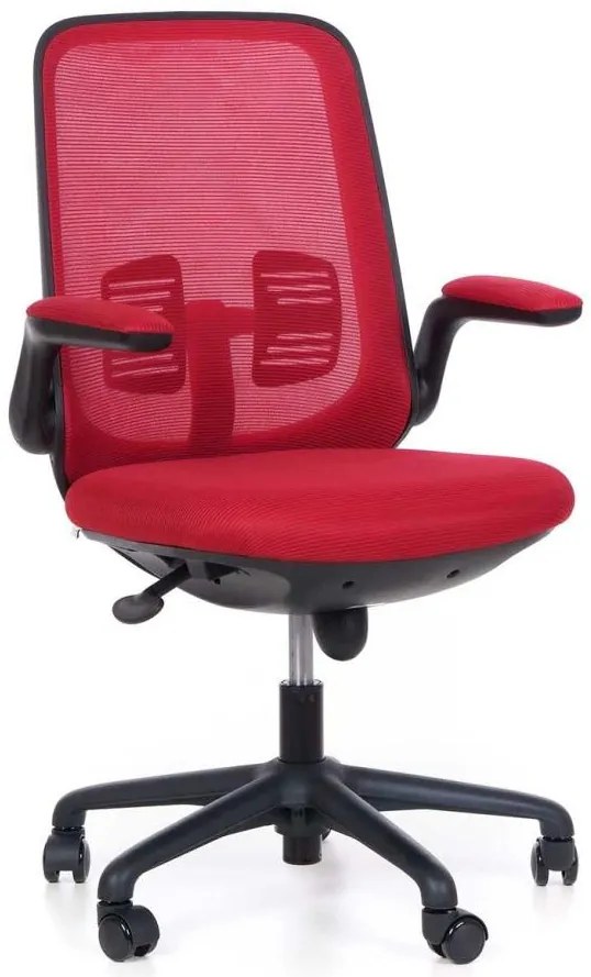 SEGO Kancelárska stolička SIMPLE NEW červený vínová