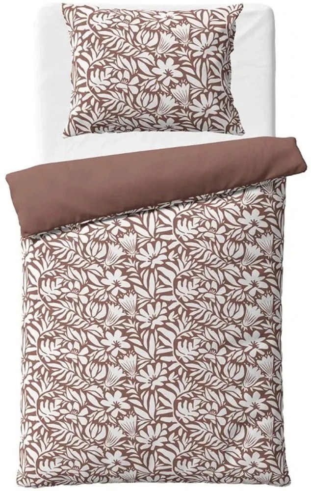 Flanelové posteľné obliečky Kvetinová harmónia - 70x90 cm + 140x200 cm