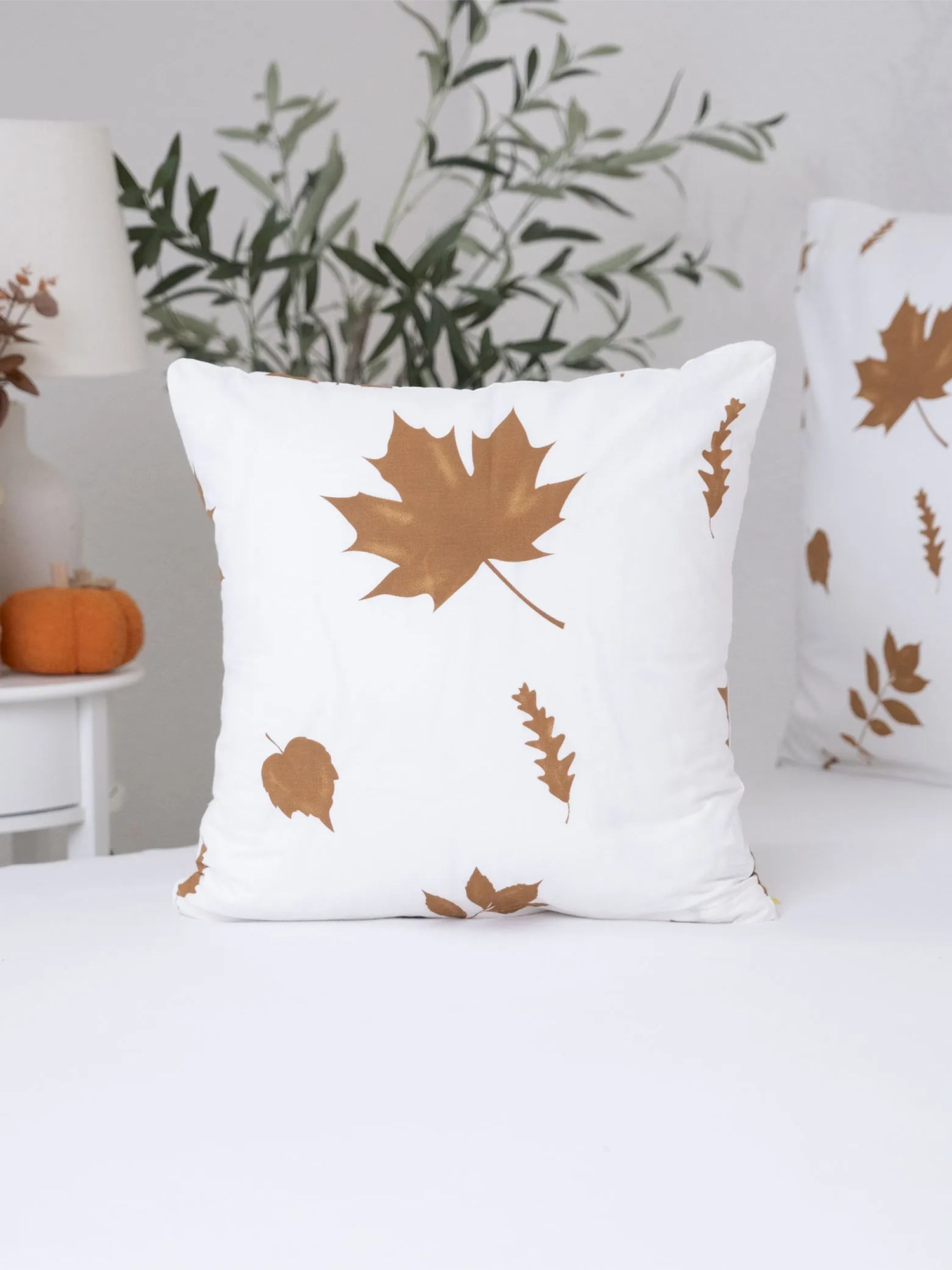 Bavlnená obliečka na vankúš Renforcé 40 × 40 cm - Jeseň