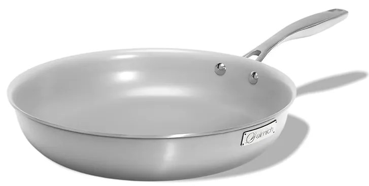 Elmich Nepriľnavá nerezová panvica Tria Ceramic s keramickým povrchom Ø 28 cm