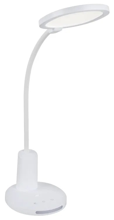 TOP LIGHT Stolová lampička Viola B, Biela