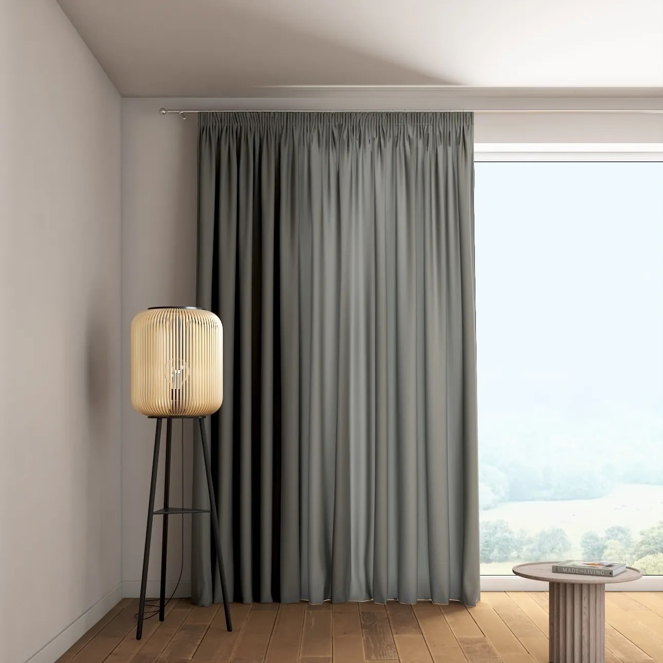 Záves na riasiacej páske