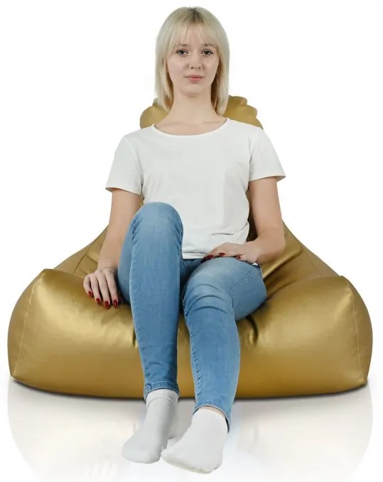 Sedací vak Bali Ekokoža Farba: 23.Gold