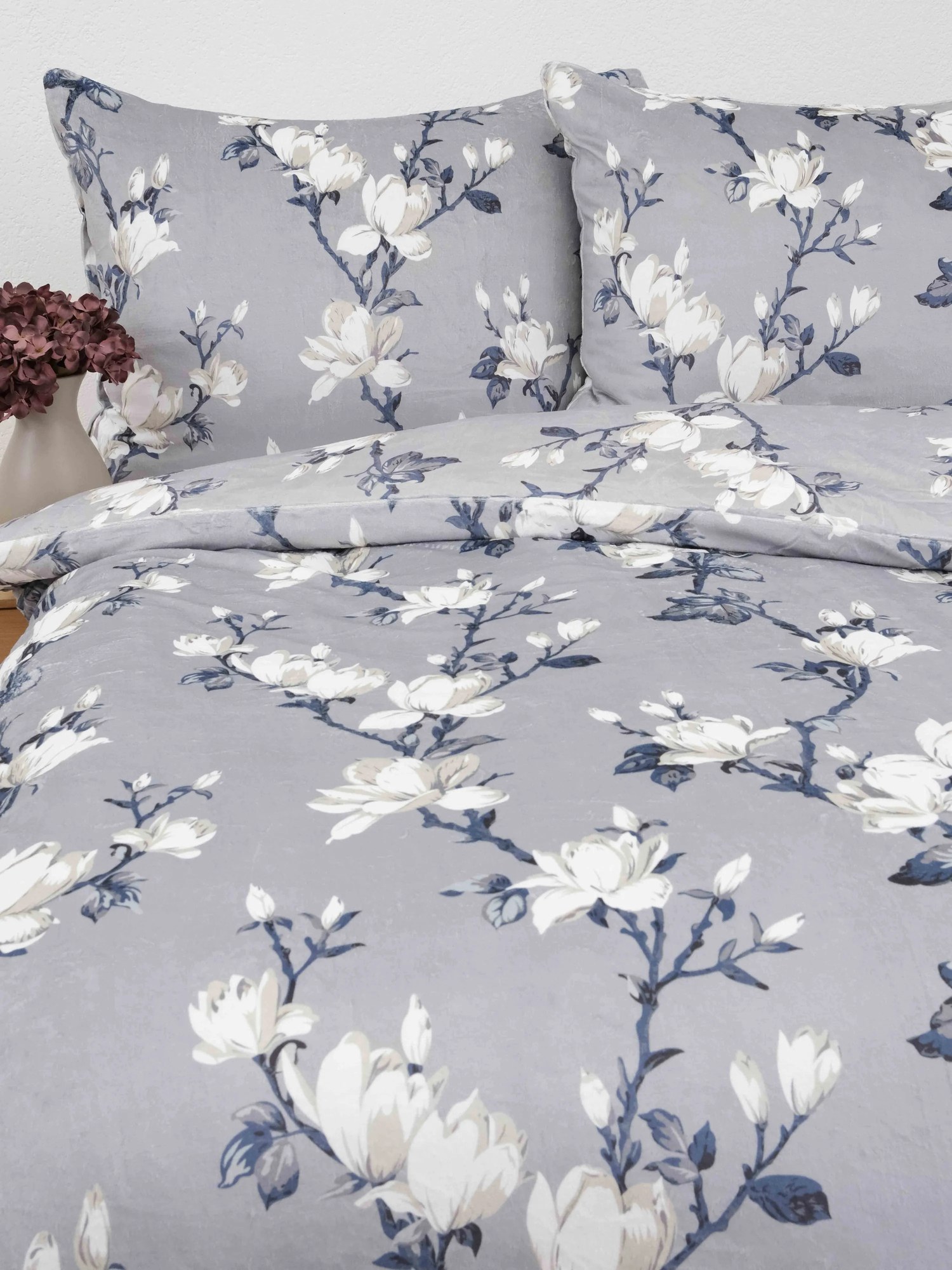 Francúzske obliečky mikroplyš Digital – Johari šedé