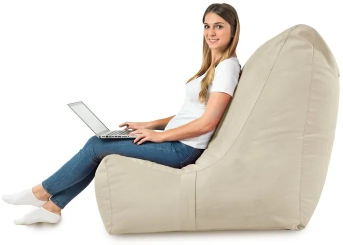 INTERMEDIC SK Sedací vak Distinto Plyš - 1. Perlový