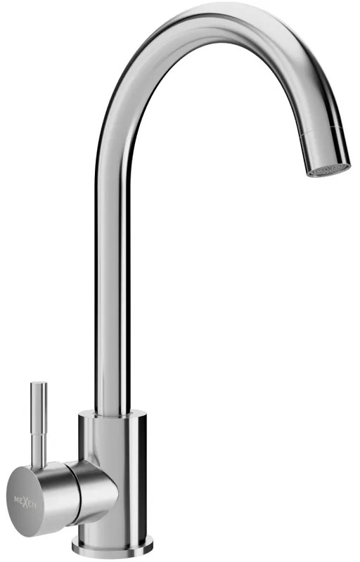Mexen Foggia, vysoká drezová batéria, chrómová, 671800-00