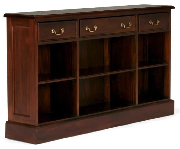 furniture-nabytek.cz - Masívny príborník Cambridge I z mahagónu, lakovaný, hnedý