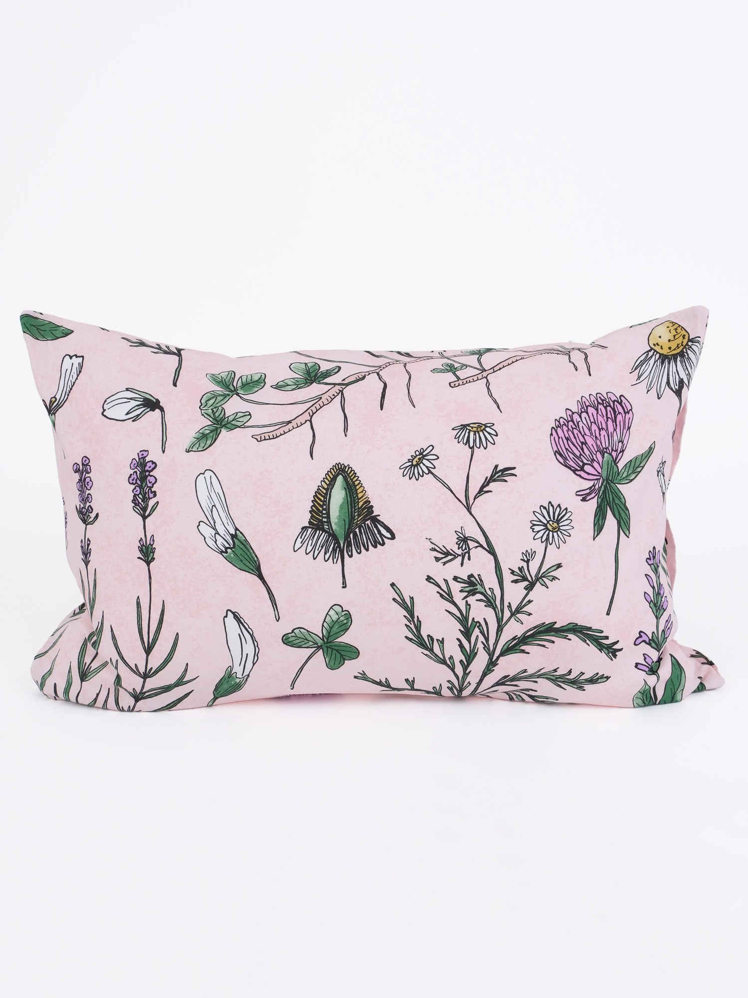 Bavlnená obliečka na vankúš Renforcé 40 × 60 cm – Herbár staroružový