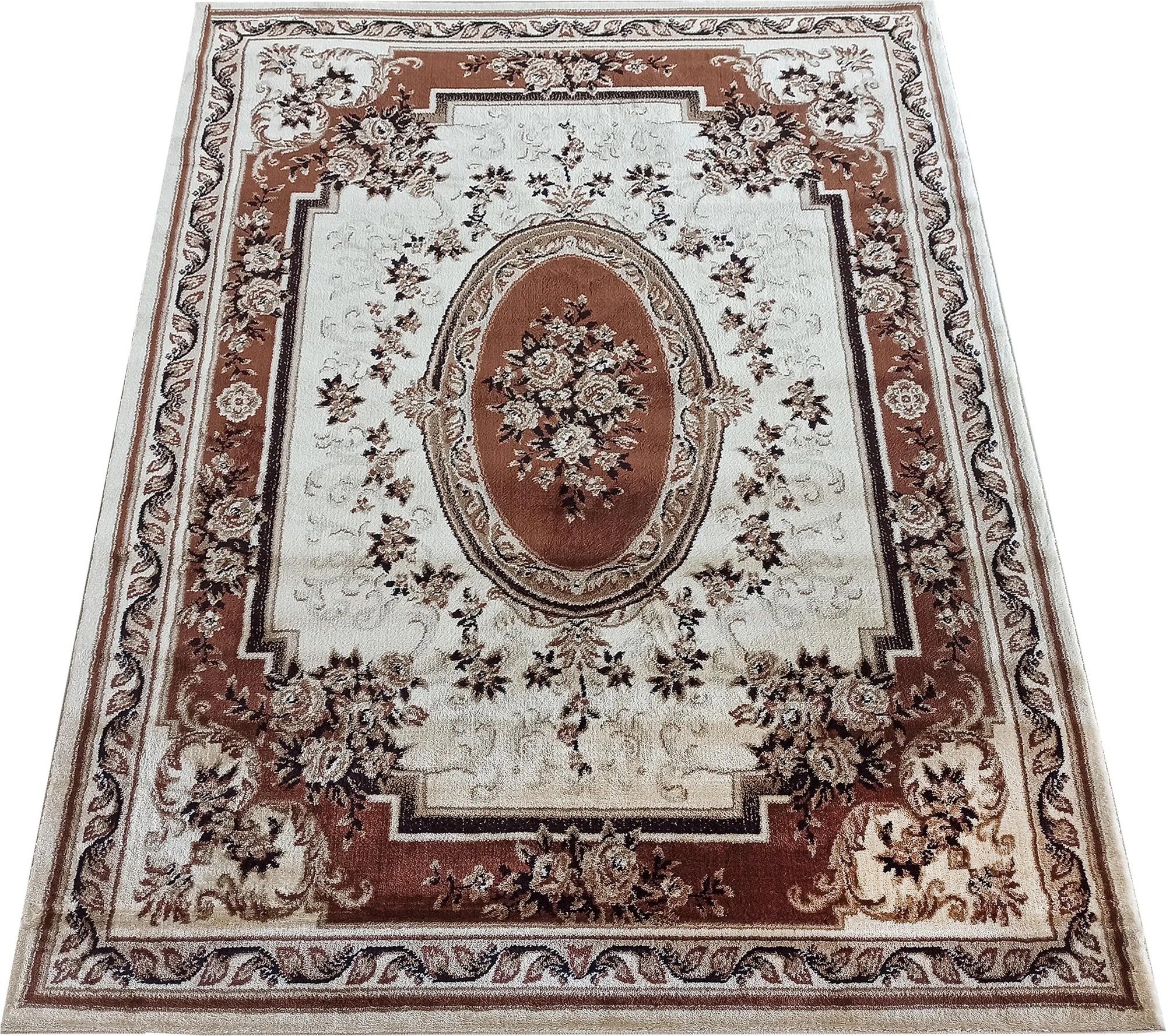 DY Hnedý koberec s orientálnym vzorom Exclusiv 04 N Rozmer: 80x150 cm