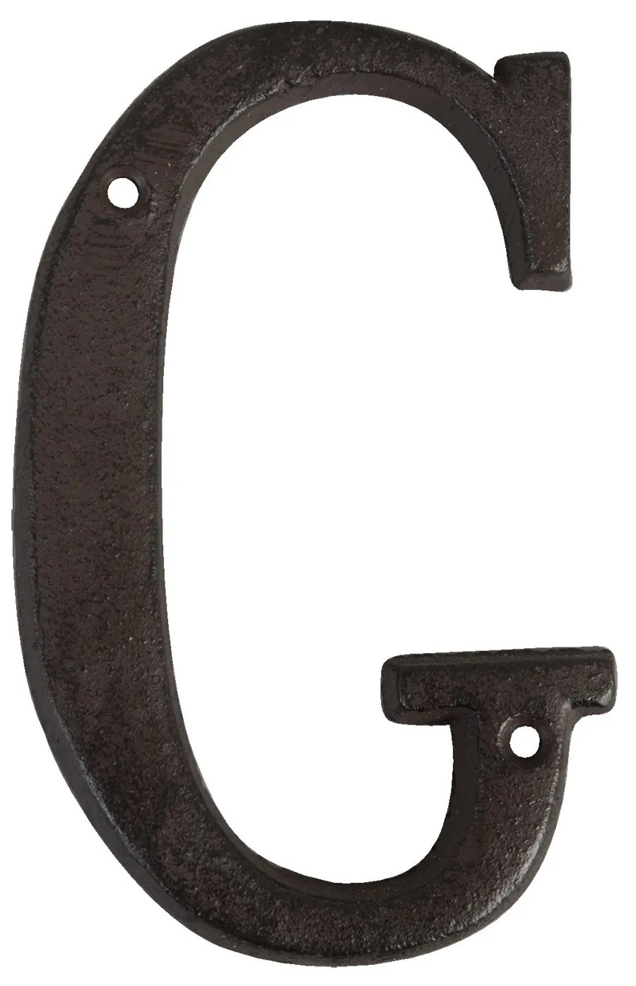 Nástenné kovové písmeno G - 13 cm Nástenné kovové písmeno G - 13 cm
