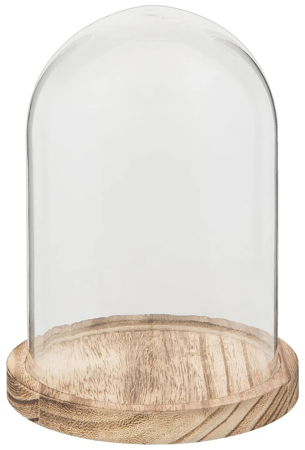 Drevený podnos so skleneným krytom - Ø 10*15 cm Drevený podnos so skleneným krytom - Ø 10*15 cm
