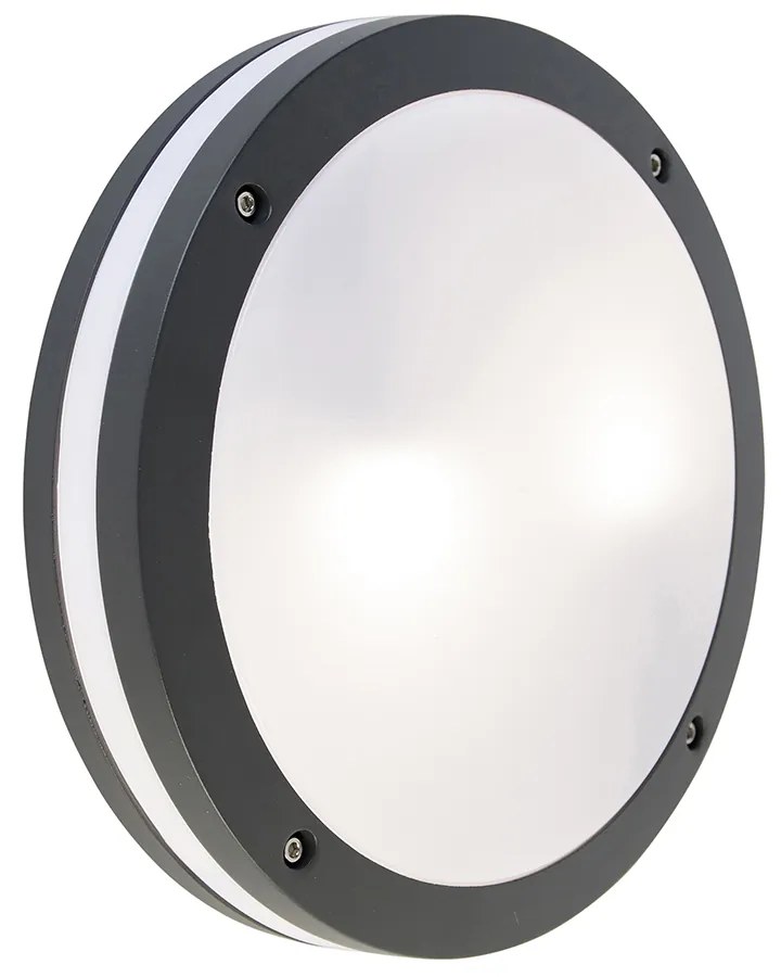 Inteligentné nástenné a stropné svietidlo tmavosivé vrátane Wifi A60 - Glow