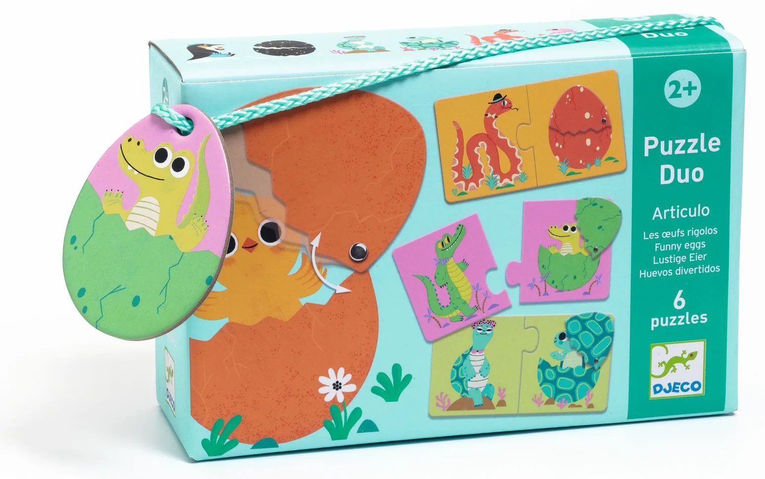 Puzzle duo - Čo sa vyliahne z vajíčka?