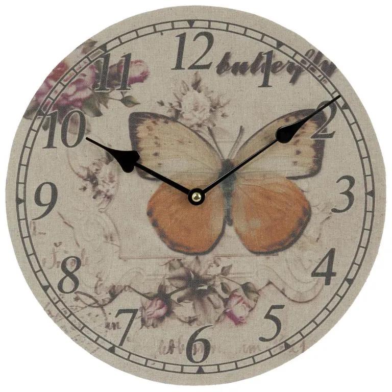 Nástenné hodiny Clayre & EEF, 6kl0272, 29cm