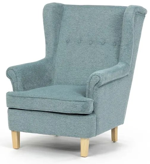 Autronic BONTEC Kreslo ušiak, béžová látka, AK-388 BGE2 Farba: Zelená