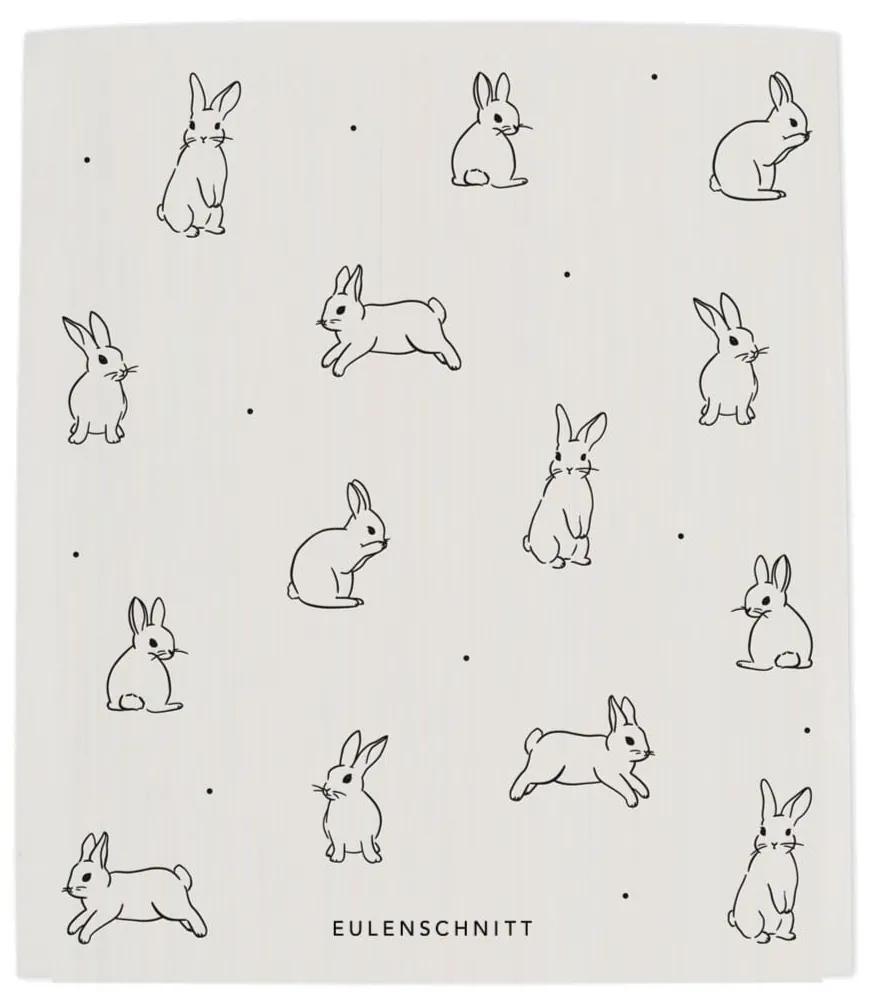 Eulenschnitt Prírodná hubová utierka Rabbit – set 3 ks