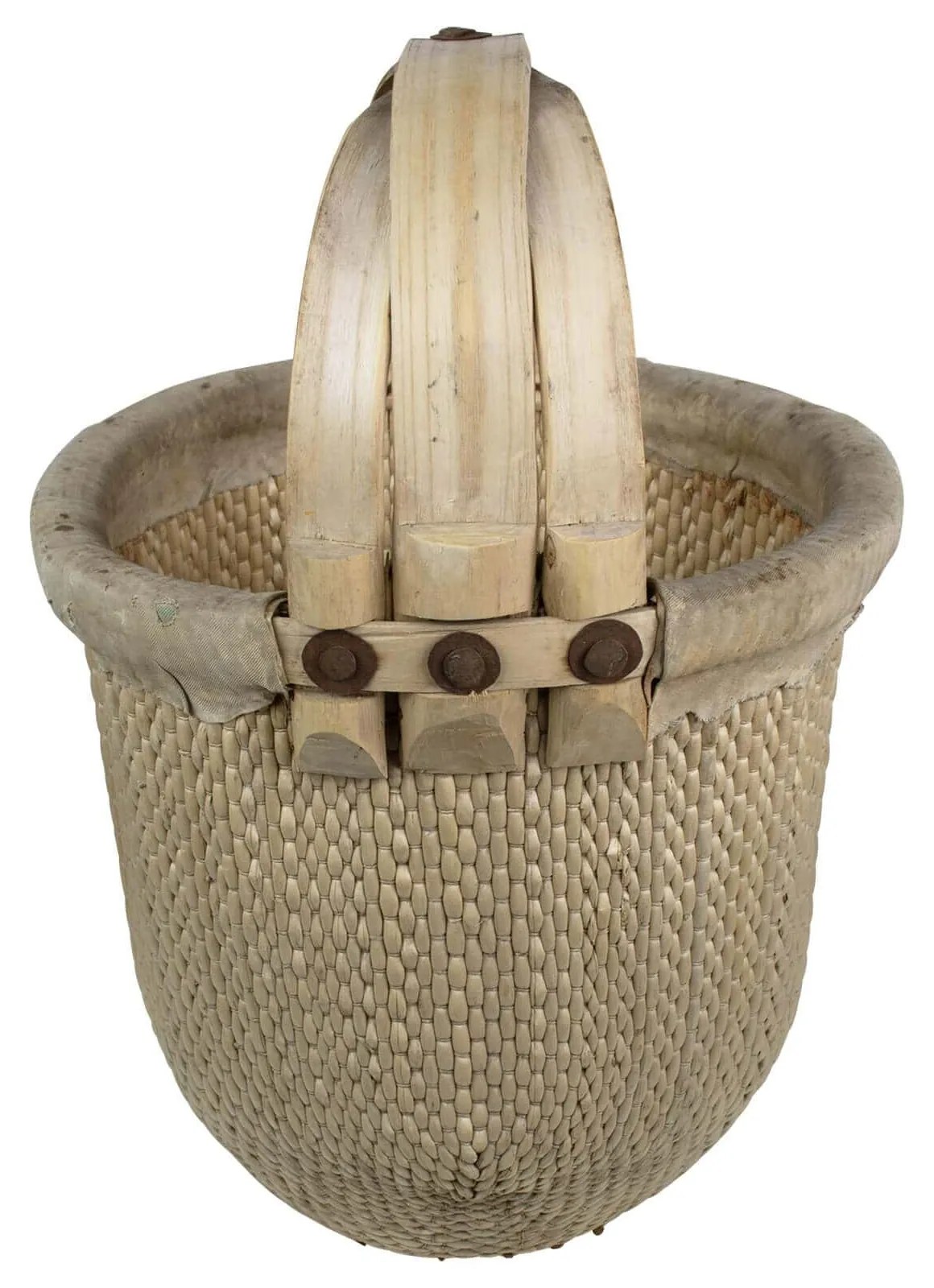 Oválny pletený vŕbový košík 50cm - 43 * 40 * 60cm Oválny pletený vŕbový košík 50cm - 43 * 40 * 60cm